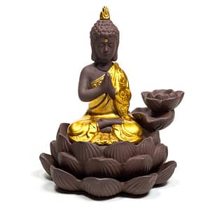 Brucia Incenso flusso inverso Buddha
