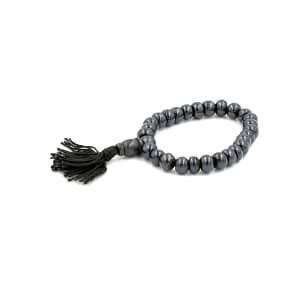Mala-braccialetto Tibetano in Osso Nero