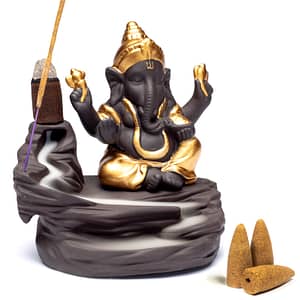 Brucia Incenso flusso inverso Ganesh