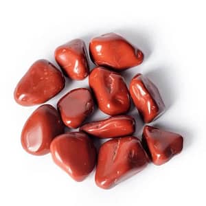 Diaspro rosso pietra burattata qualita' A
