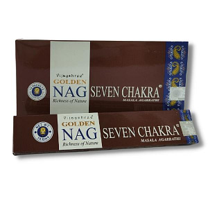 Bastoncini Incenso Golden Nag - Seven Chakra
