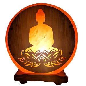 Lampada di Sale del Buddha di loto 5 kg