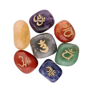 Set Chakra con simboli dei Chakra